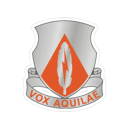 501 Signal Battalion (U.S. Army) Transparent STICKER Die-Cut Vinyl Decal 2 Inch - The Sticker Space