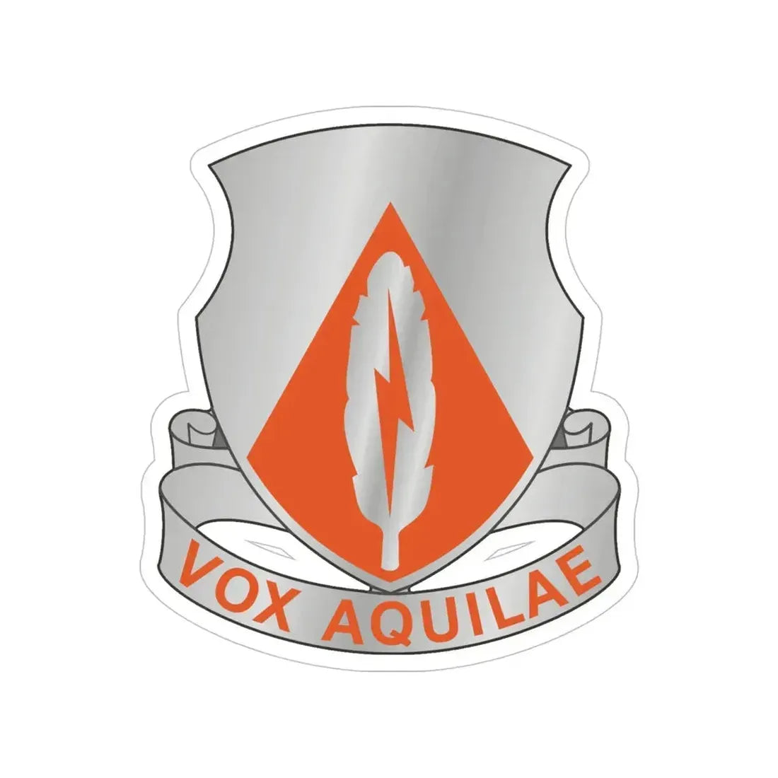 501 Signal Battalion (U.S. Army) Transparent STICKER Die-Cut Vinyl Decal 5 Inch - The Sticker Space