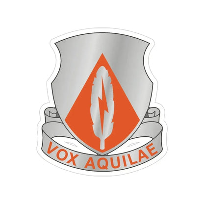 501 Signal Battalion (U.S. Army) Transparent STICKER Die-Cut Vinyl Decal 5 Inch - The Sticker Space