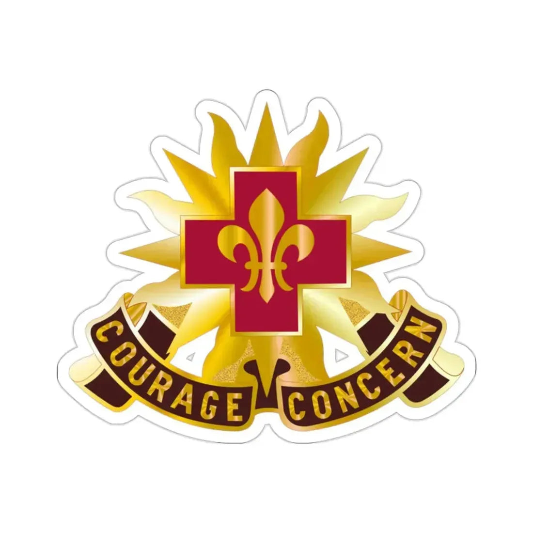 5010 US Hospital (U.S. Army) STICKER Vinyl Die-Cut Decal 2 Inch - The Sticker Space