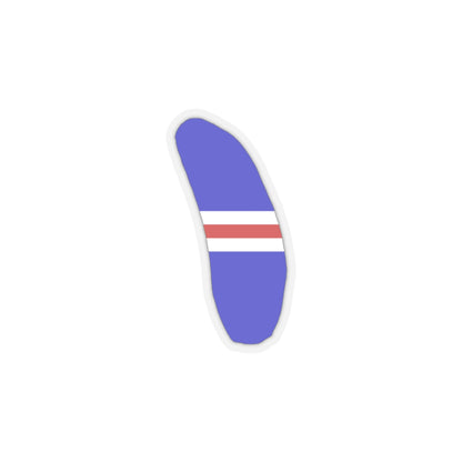 Howland Island flag map local (United States) STICKER Vinyl Kiss-Cut Decal