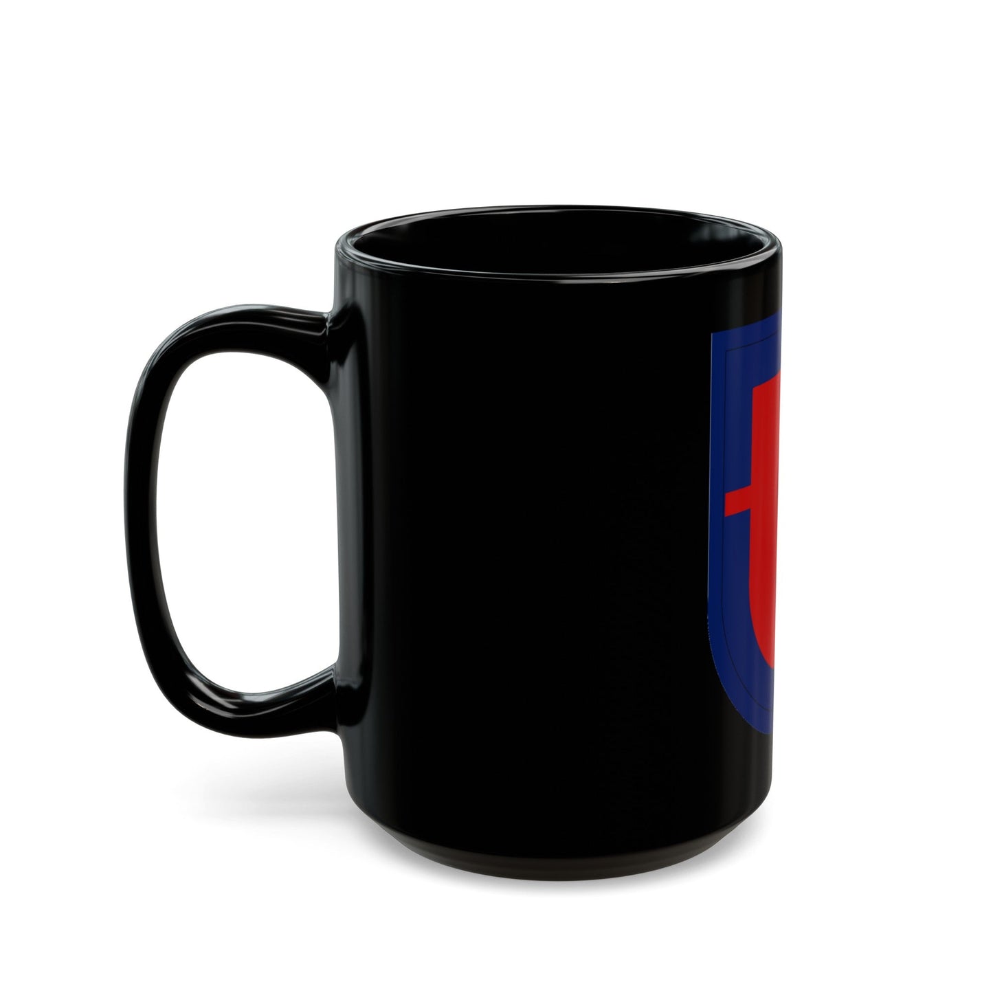 501st Infantry Regiment (U.S. Army) Black Coffee Mug-The Sticker Space