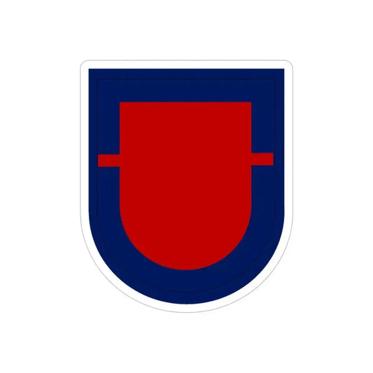 501st Infantry Regiment (U.S. Army) REVERSE PRINT Transparent Die-Cut STICKER 6 Inch Die-Cut Transparent - The Sticker Space