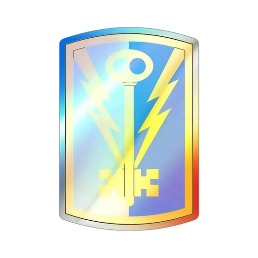 501st Military Intelligence Brigade (U.S. Army) Holographic STICKER Die-Cut Vinyl Decal 6 Inch Holographic - The Sticker Space