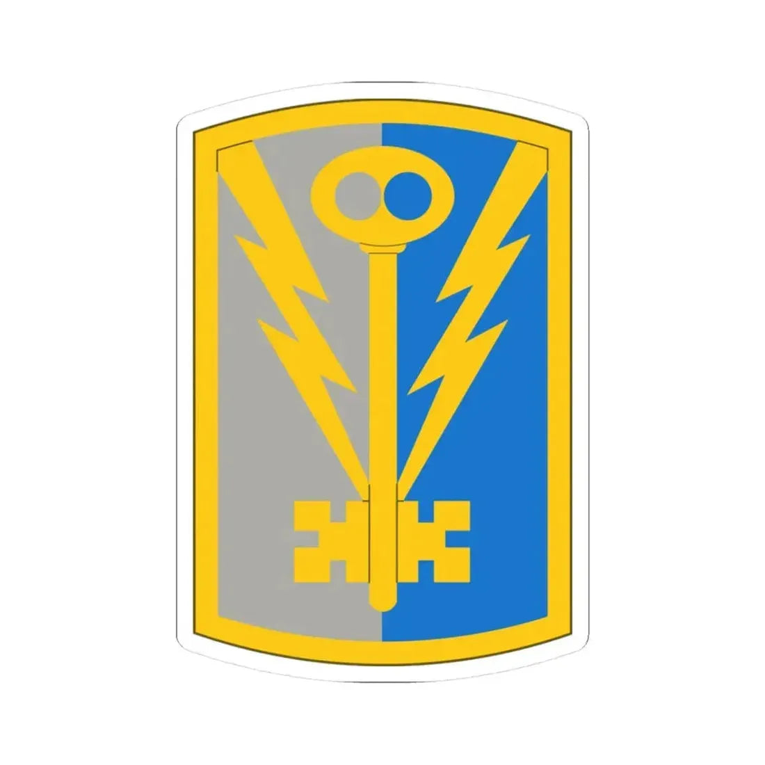 501st Military Intelligence Brigade (U.S. Army) STICKER Vinyl Kiss-Cut Decal 3 Inch White - The Sticker Space