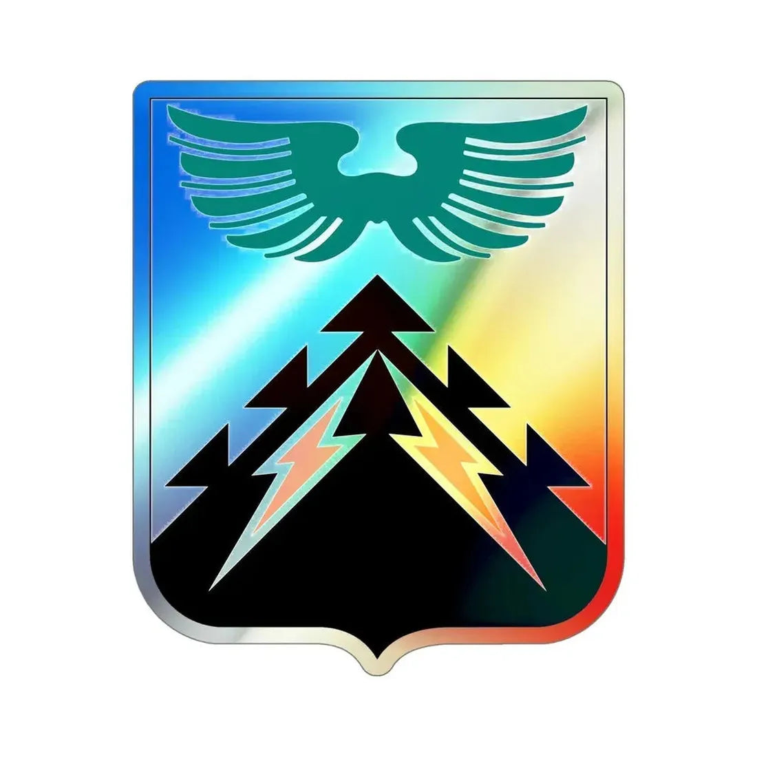 502 Aviation Regiment 2 (U.S. Army) Holographic STICKER Die-Cut Vinyl Decal - The Sticker Space