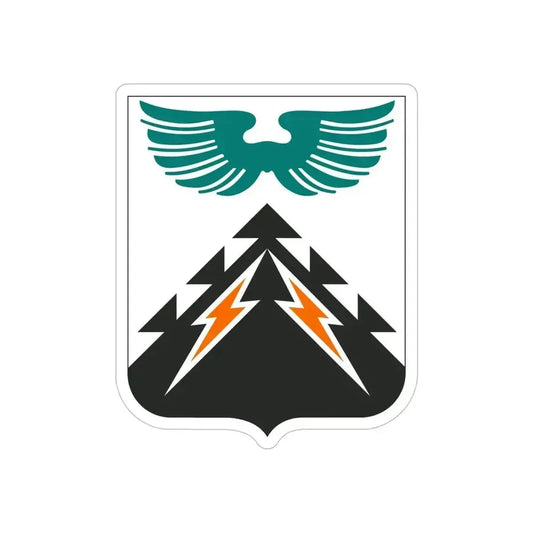 502 Aviation Regiment 2 (U.S. Army) REVERSE PRINT Transparent Die-Cut STICKER 6 Inch Die-Cut Transparent - The Sticker Space