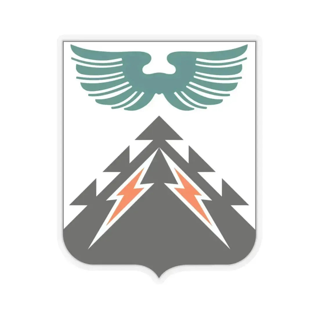 502 Aviation Regiment 2 (U.S. Army) STICKER Vinyl Kiss-Cut Decal 3 Inch Transparent - The Sticker Space