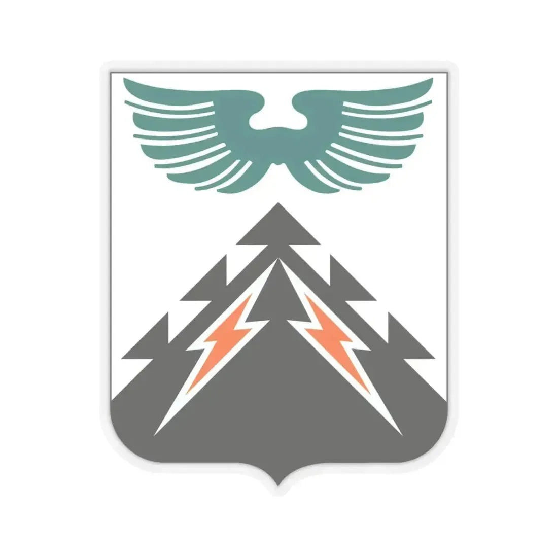 502 Aviation Regiment 2 (U.S. Army) STICKER Vinyl Kiss-Cut Decal 4 Inch Transparent - The Sticker Space