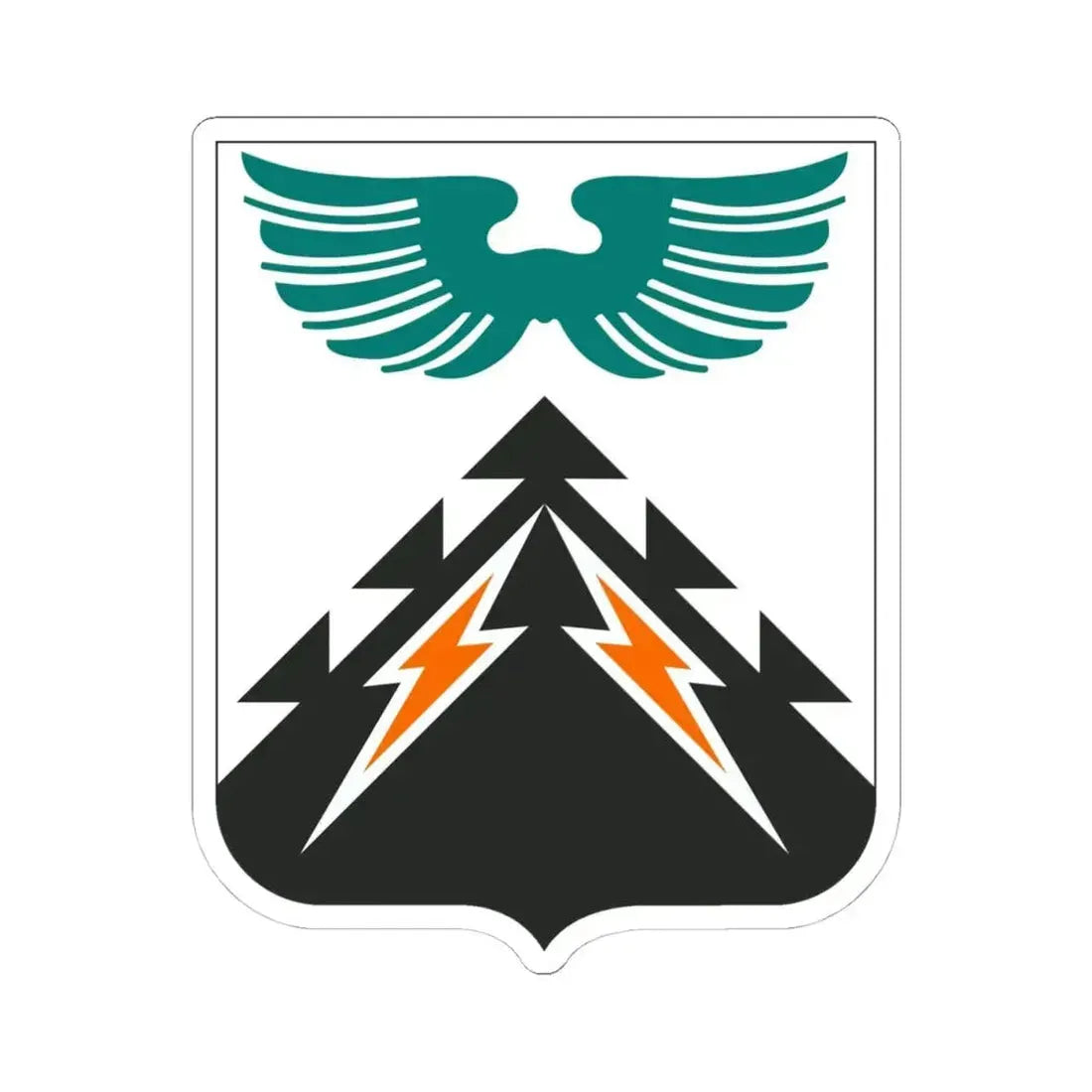 502 Aviation Regiment 2 (U.S. Army) STICKER Vinyl Kiss-Cut Decal 4 Inch White - The Sticker Space