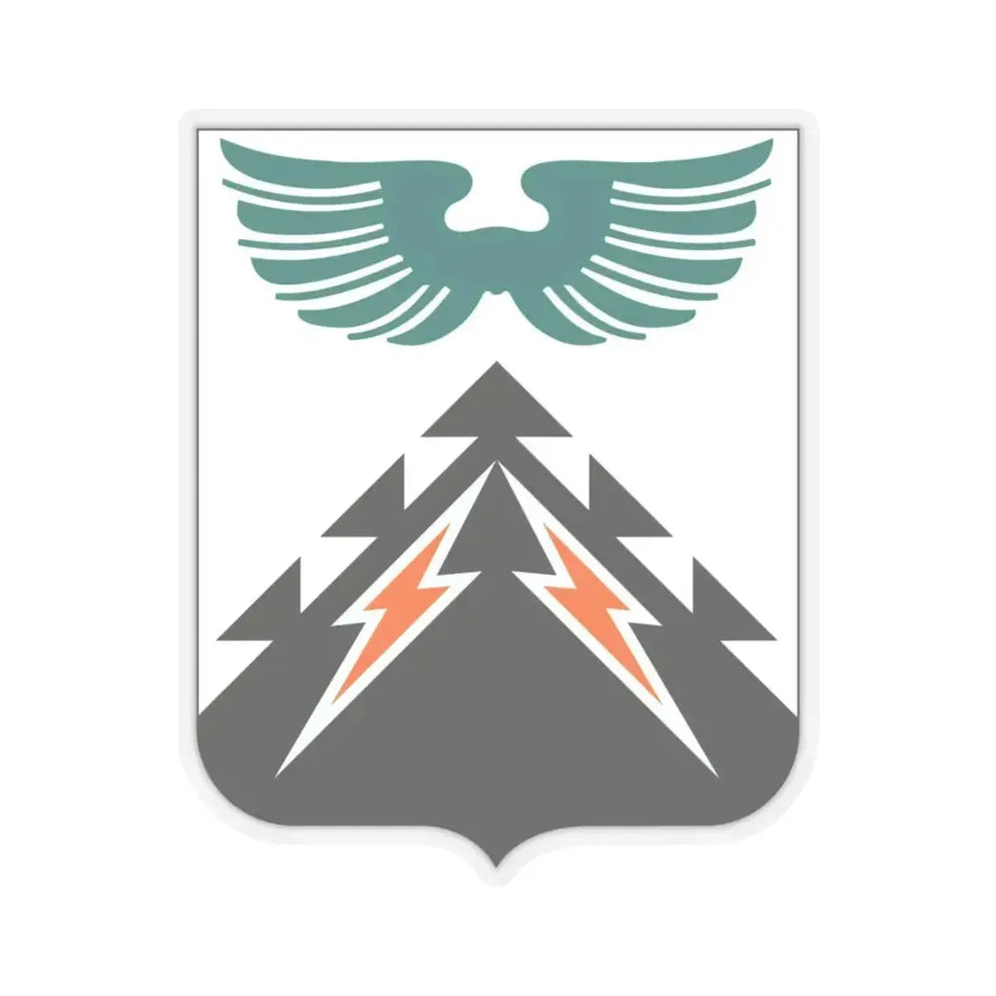 502 Aviation Regiment 2 (U.S. Army) STICKER Vinyl Kiss-Cut Decal 6 Inch Transparent - The Sticker Space