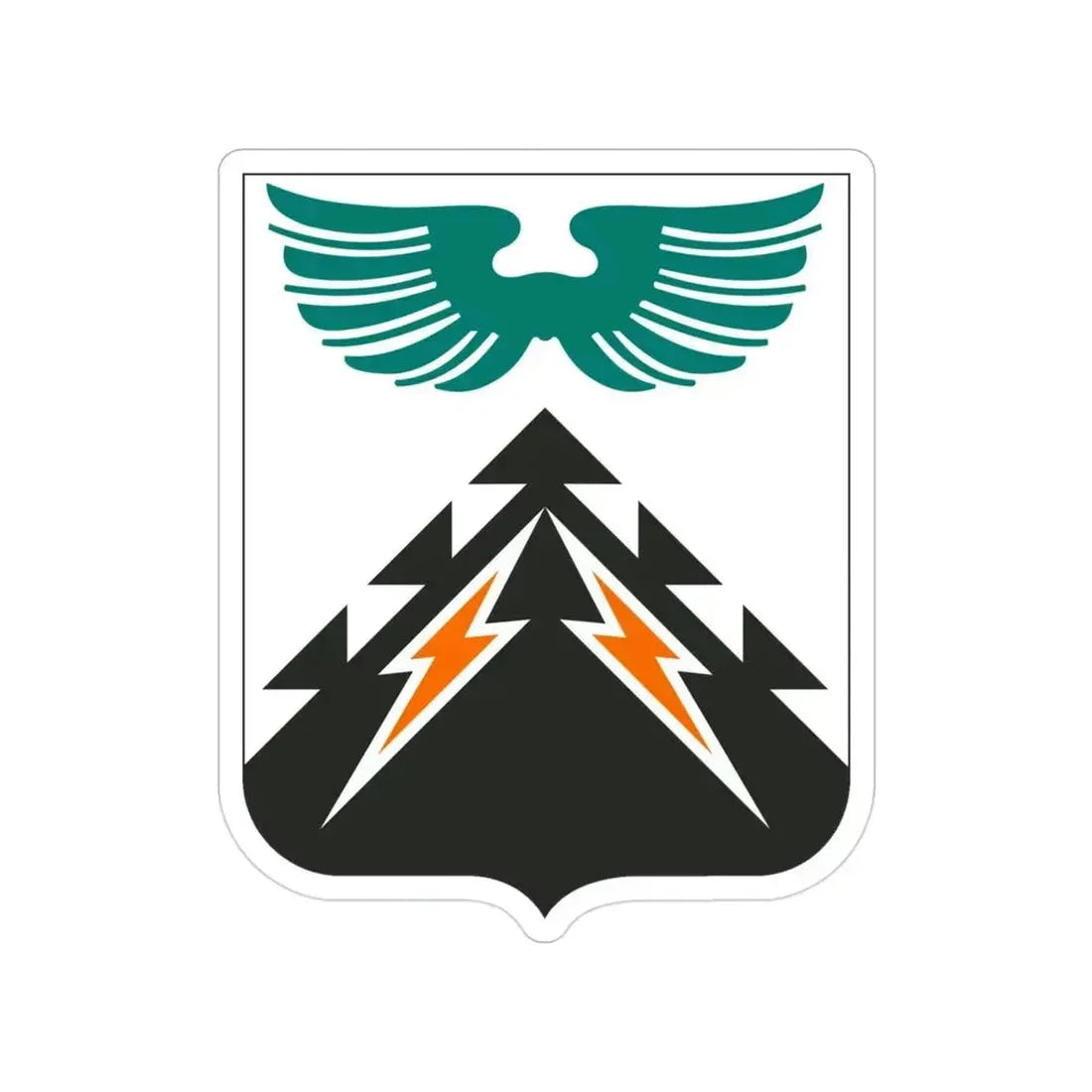 502 Aviation Regiment 2 (U.S. Army) Transparent STICKER Die-Cut Vinyl Decal 3 Inch - The Sticker Space