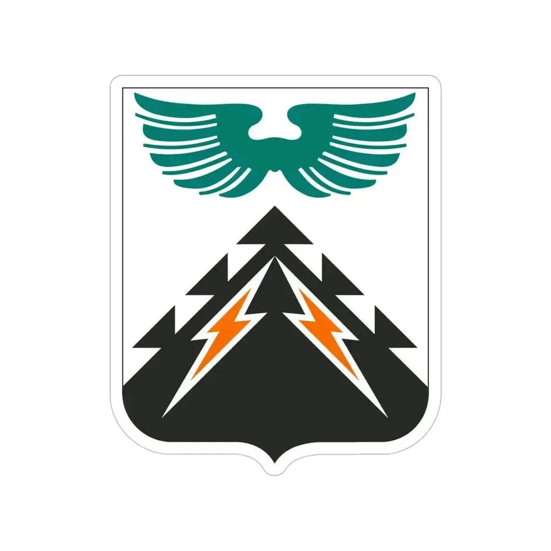 502 Aviation Regiment 2 (U.S. Army) Transparent STICKER Die-Cut Vinyl Decal 5 Inch - The Sticker Space