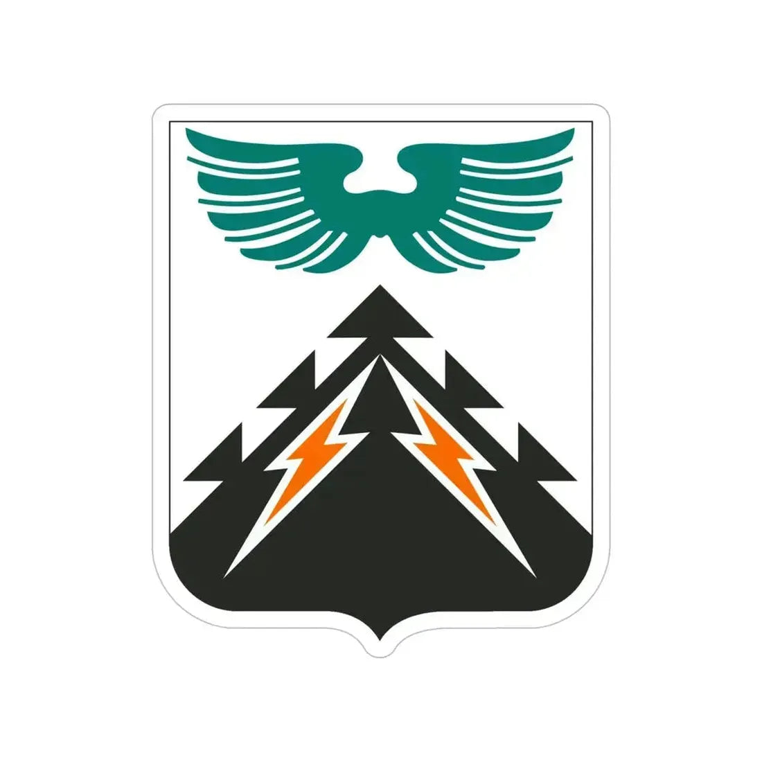 502 Aviation Regiment 2 (U.S. Army) Transparent STICKER Die-Cut Vinyl Decal 6 Inch - The Sticker Space