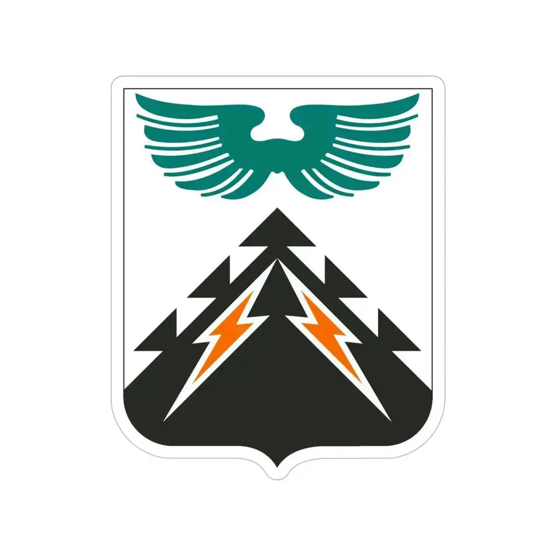 502 Aviation Regiment 2 (U.S. Army) Transparent STICKER Die-Cut Vinyl Decal - The Sticker Space