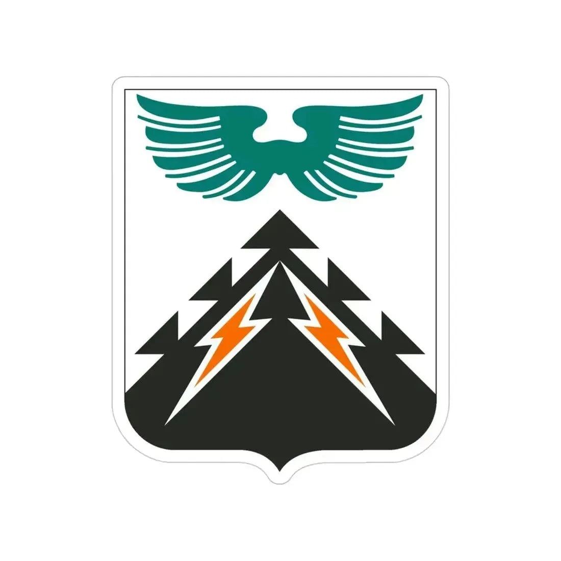 502 Aviation Regiment 2 (U.S. Army) Transparent STICKER Die-Cut Vinyl Decal - The Sticker Space