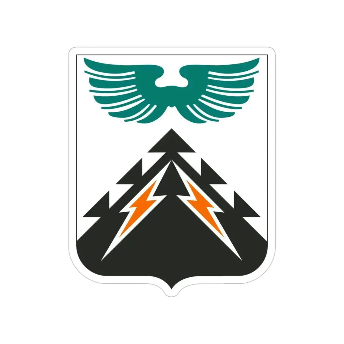 502 Aviation Regiment 2 (U.S. Army) Transparent STICKER Die-Cut Vinyl Decal - The Sticker Space