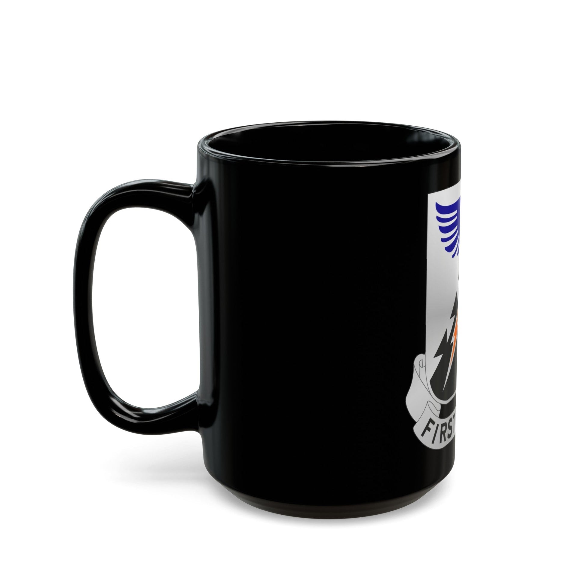 502 Aviation Regiment (U.S. Army) Black Coffee Mug-The Sticker Space