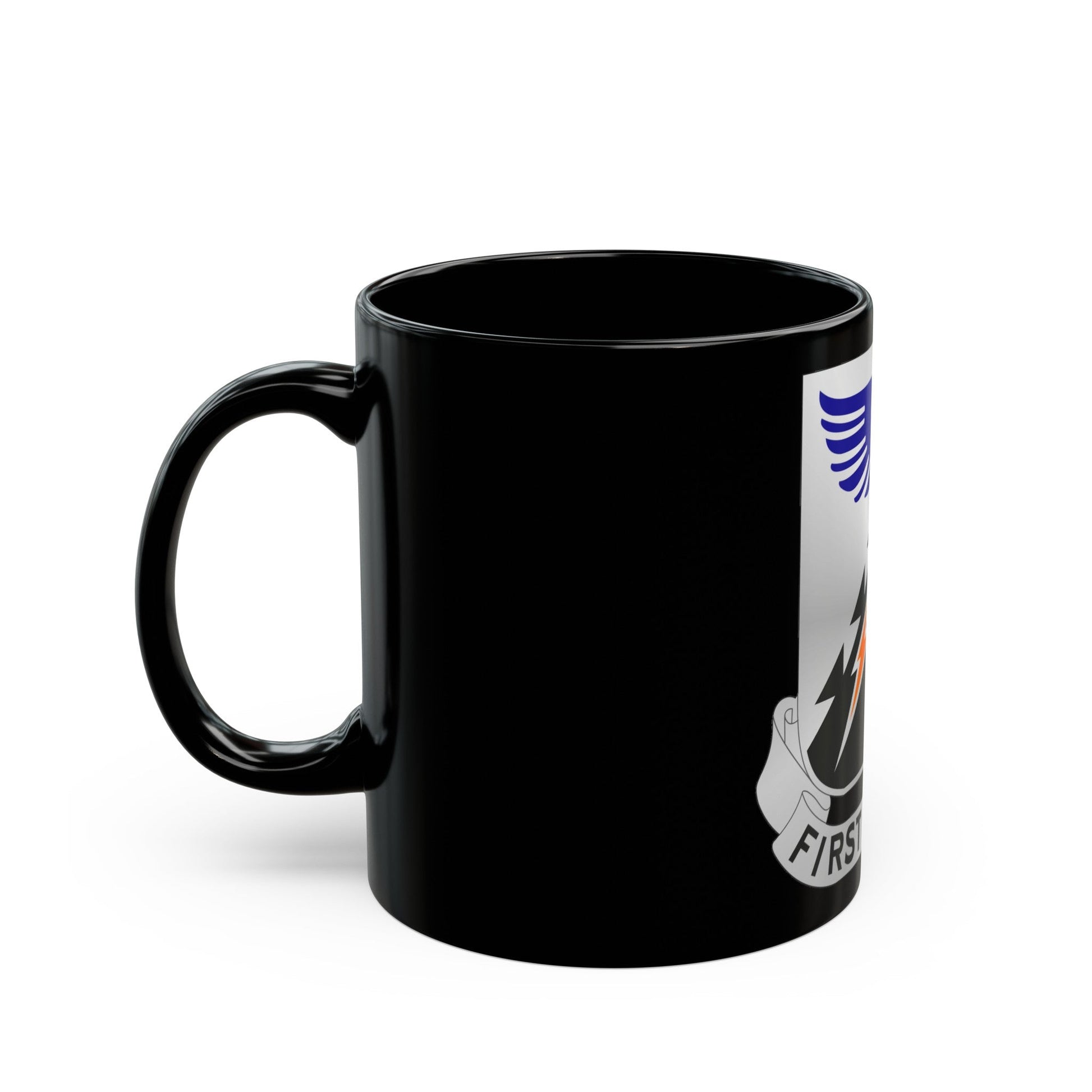 502 Aviation Regiment (U.S. Army) Black Coffee Mug-The Sticker Space