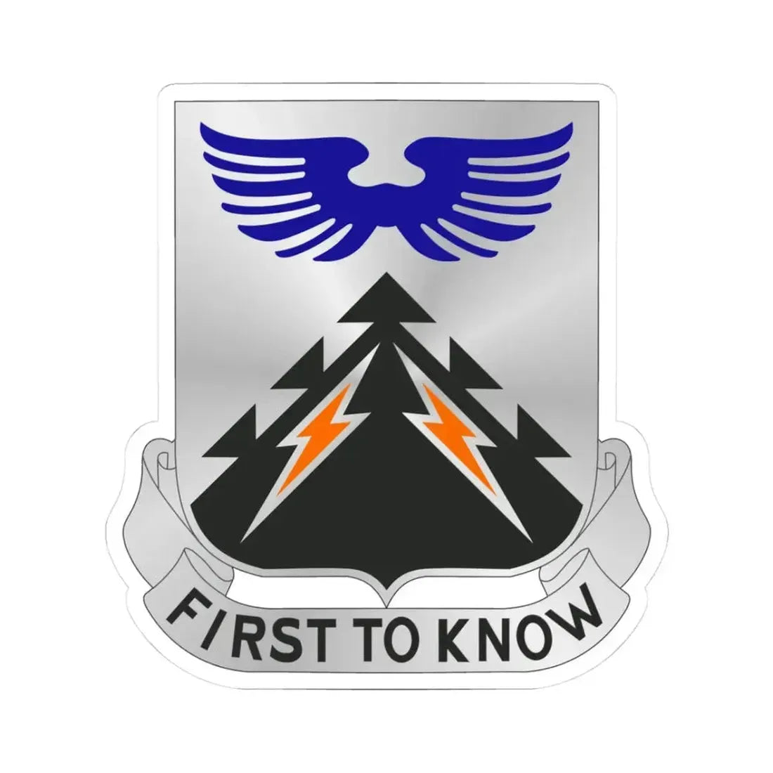 502 Aviation Regiment (U.S. Army) STICKER Vinyl Kiss-Cut Decal 3 Inch White - The Sticker Space