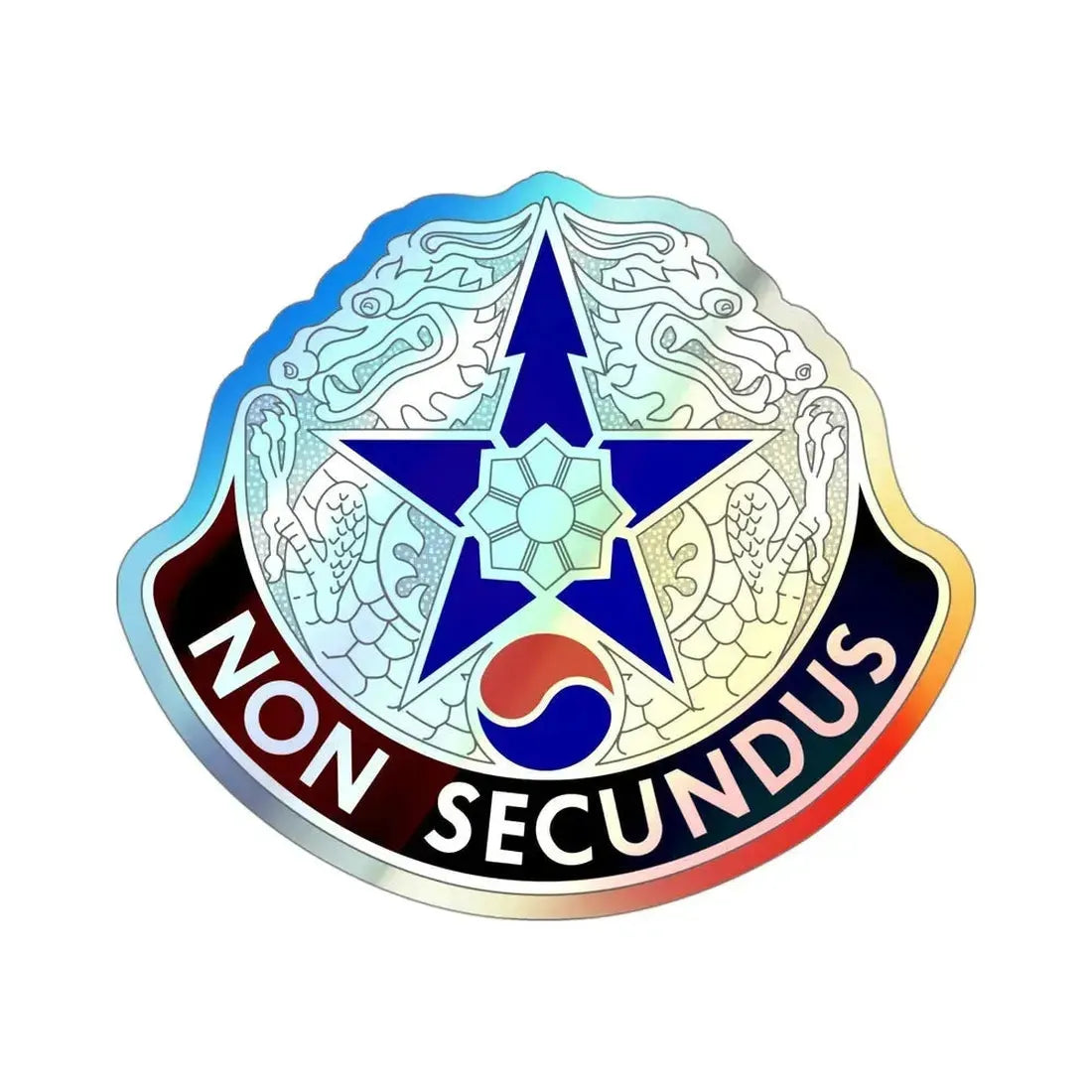 502 Field Hospital (U.S. Army) Holographic STICKER Die-Cut Vinyl Decal - The Sticker Space