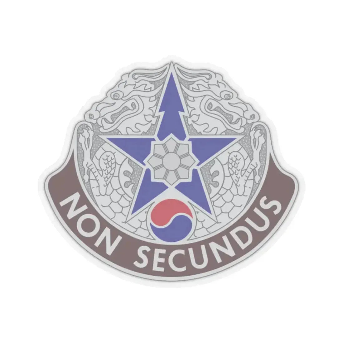 502 Field Hospital (U.S. Army) STICKER Vinyl Kiss-Cut Decal 2 Inch Transparent - The Sticker Space