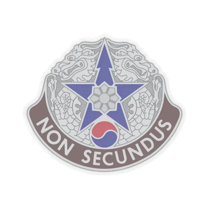 502 Field Hospital (U.S. Army) STICKER Vinyl Kiss-Cut Decal 2 Inch Transparent - The Sticker Space