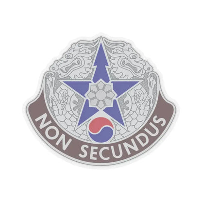 502 Field Hospital (U.S. Army) STICKER Vinyl Kiss-Cut Decal 6 Inch Transparent - The Sticker Space