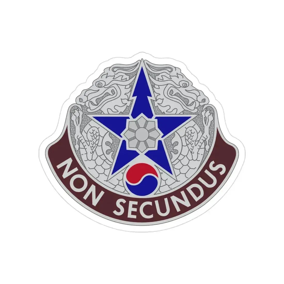 502 Field Hospital (U.S. Army) Transparent STICKER Die-Cut Vinyl Decal 3 Inch - The Sticker Space