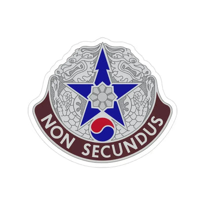 502 Field Hospital (U.S. Army) Transparent STICKER Die-Cut Vinyl Decal 3 Inch - The Sticker Space
