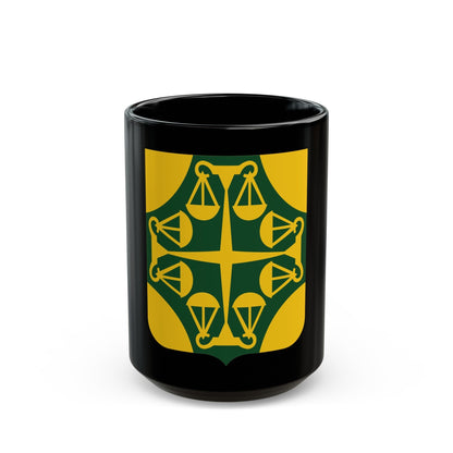 502 Military Police Battalion 2 (U.S. Army) Black Coffee Mug-15oz-The Sticker Space