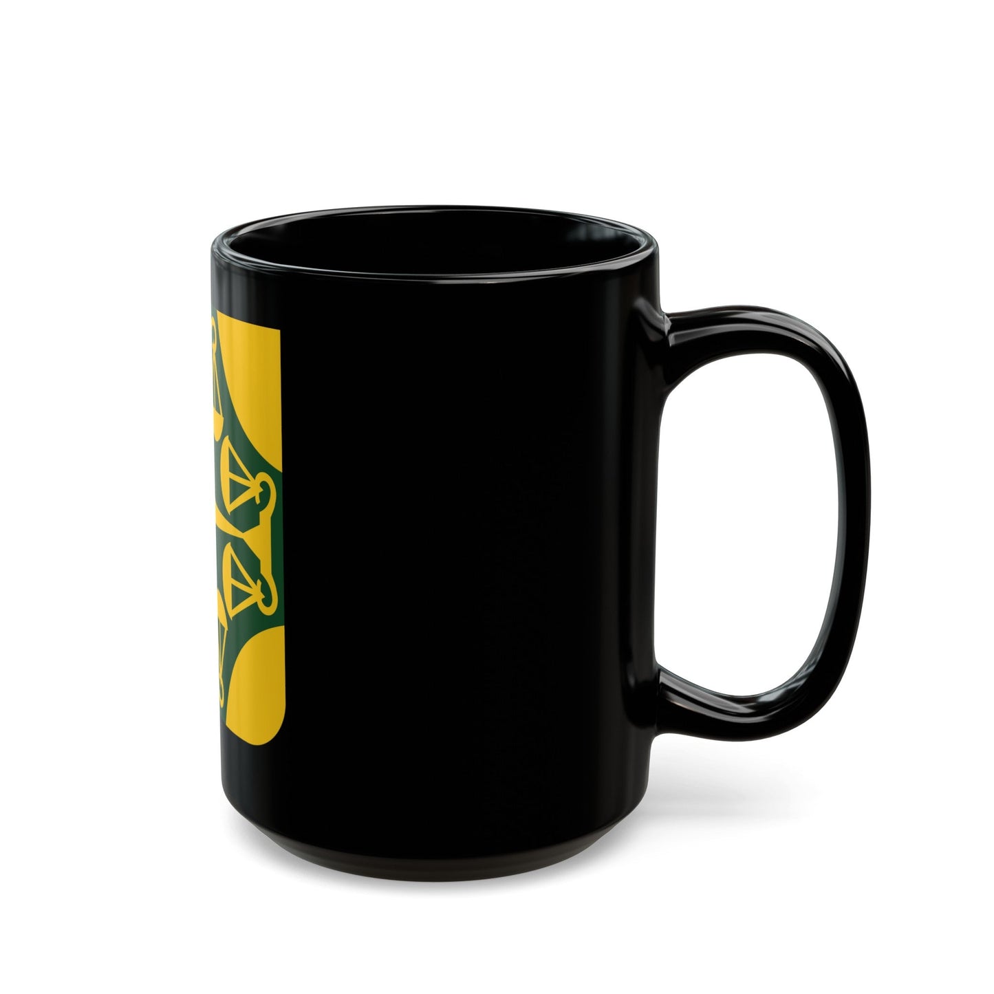 502 Military Police Battalion 2 (U.S. Army) Black Coffee Mug-The Sticker Space