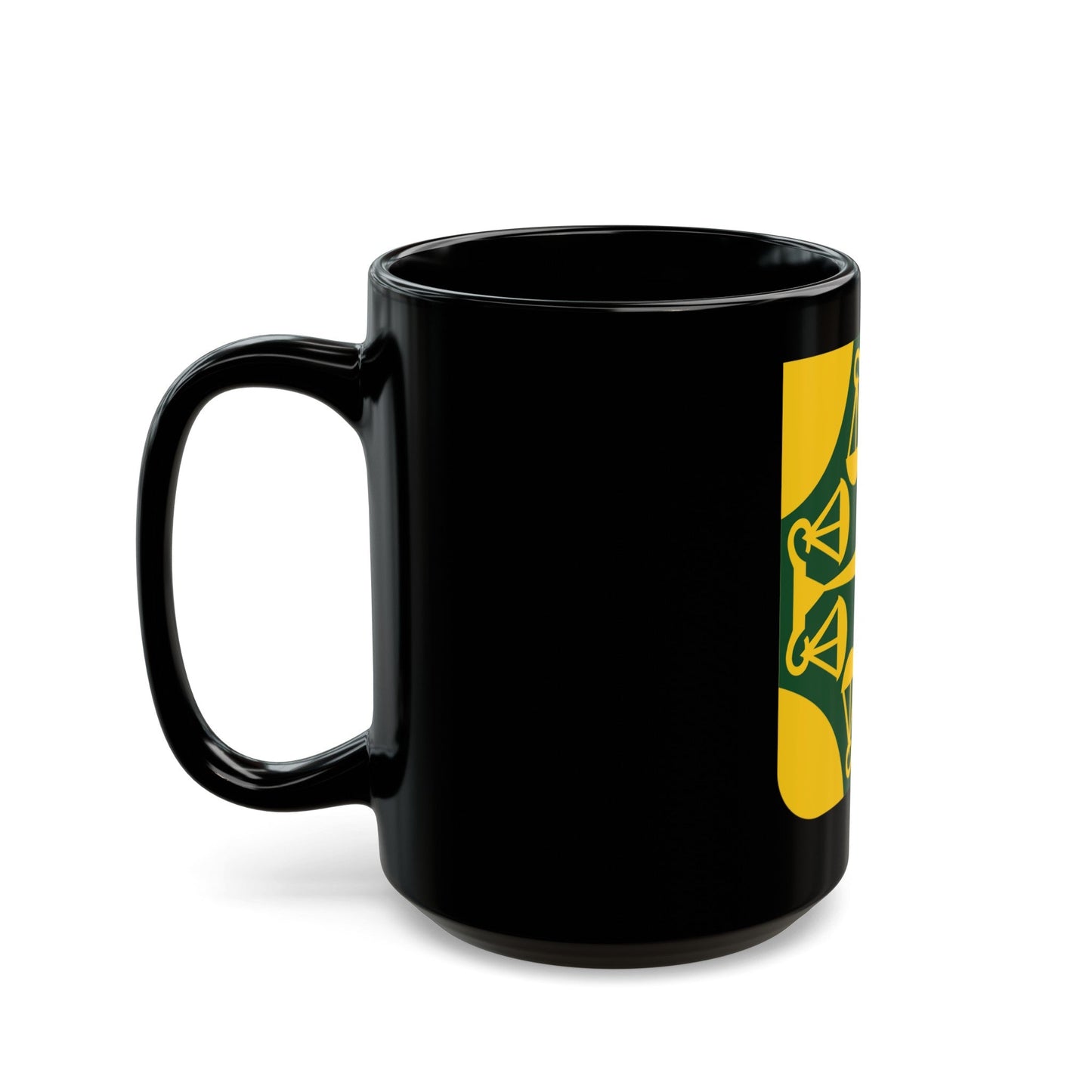 502 Military Police Battalion 2 (U.S. Army) Black Coffee Mug-The Sticker Space