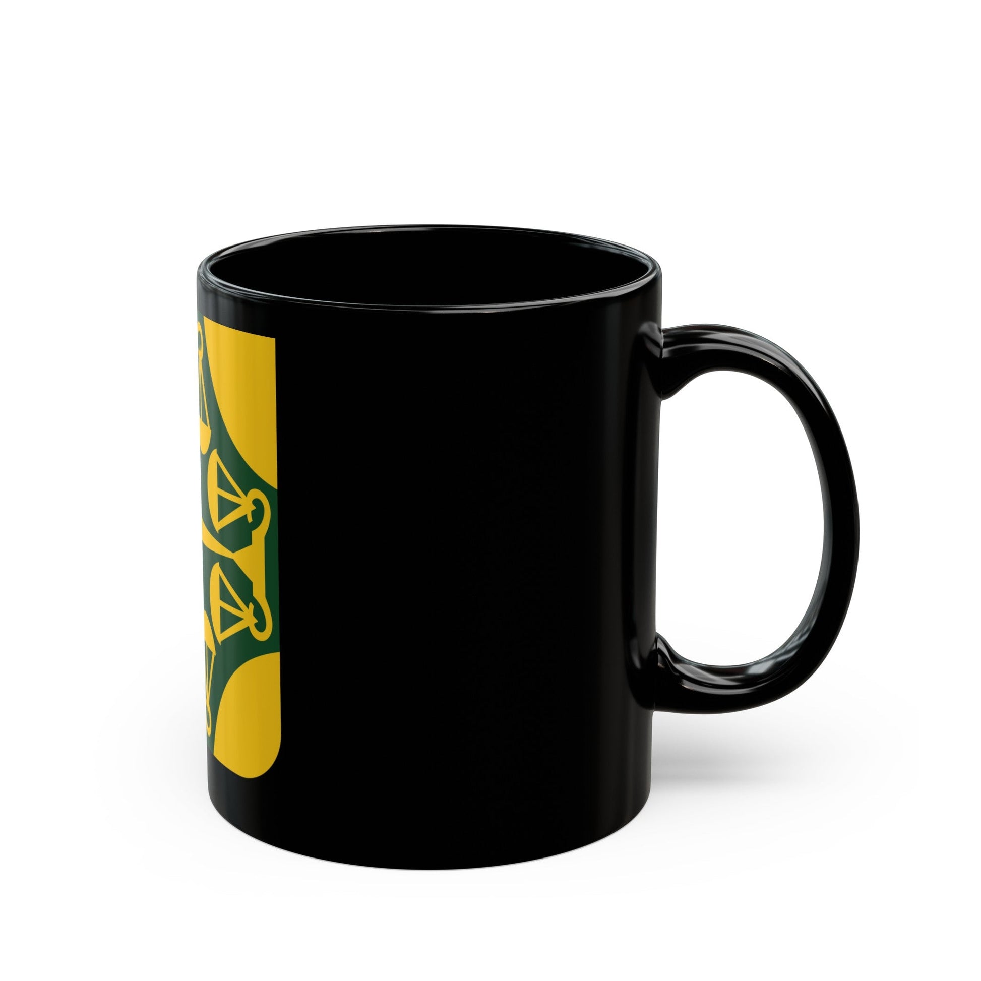 502 Military Police Battalion 2 (U.S. Army) Black Coffee Mug-The Sticker Space