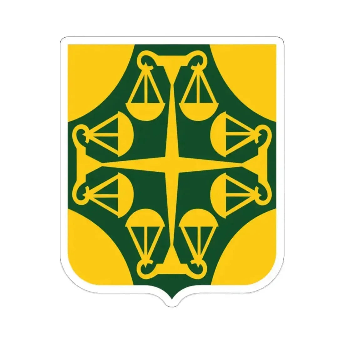 502 Military Police Battalion 2 (U.S. Army) STICKER Vinyl Die-Cut Decal 2 Inch - The Sticker Space