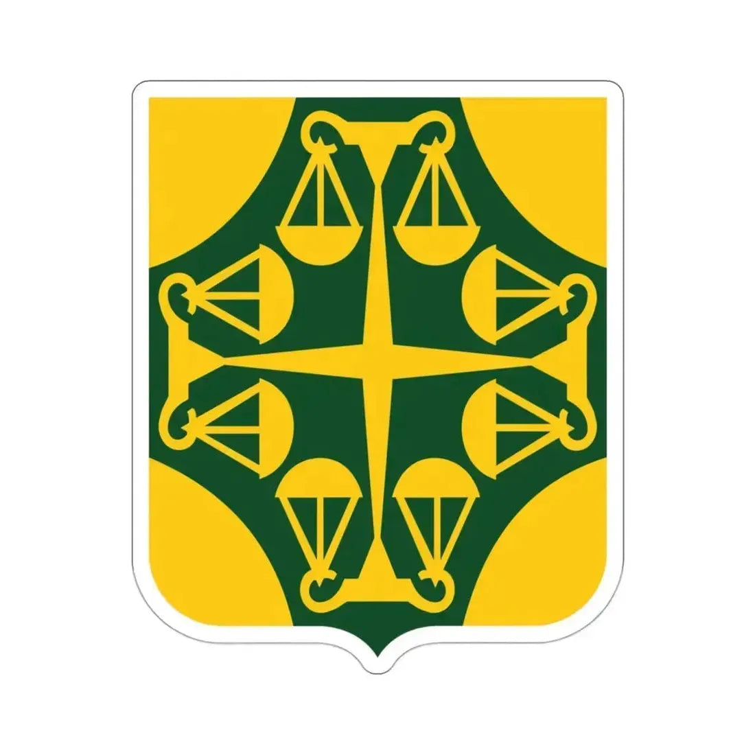 502 Military Police Battalion 2 (U.S. Army) STICKER Vinyl Die-Cut Decal 3 Inch - The Sticker Space