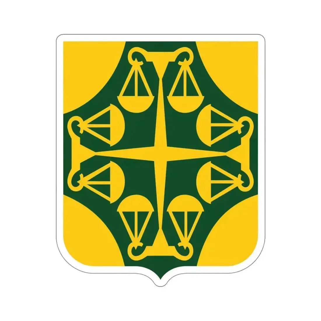 502 Military Police Battalion 2 (U.S. Army) STICKER Vinyl Die-Cut Decal 5 Inch - The Sticker Space