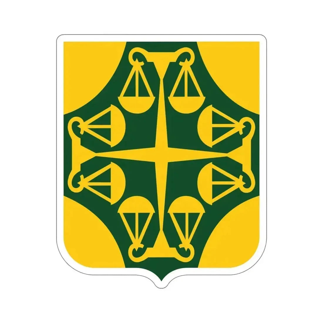 502 Military Police Battalion 2 (U.S. Army) STICKER Vinyl Die-Cut Decal 6 Inch - The Sticker Space