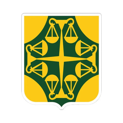 502 Military Police Battalion 2 (U.S. Army) STICKER Vinyl Kiss-Cut Decal 3 Inch White - The Sticker Space