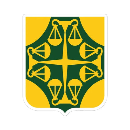 502 Military Police Battalion 2 (U.S. Army) STICKER Vinyl Kiss-Cut Decal 4 Inch White - The Sticker Space