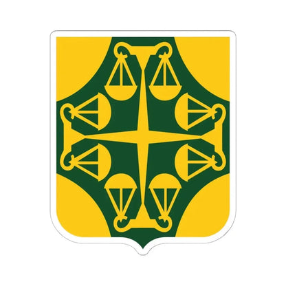 502 Military Police Battalion 2 (U.S. Army) STICKER Vinyl Kiss-Cut Decal 6 Inch White - The Sticker Space