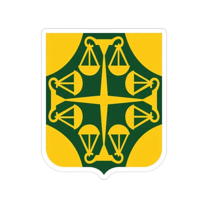 502 Military Police Battalion 2 (U.S. Army) Transparent STICKER Die-Cut Vinyl Decal 2 Inch - The Sticker Space