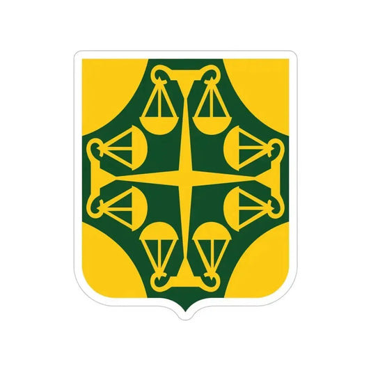 502 Military Police Battalion 2 (U.S. Army) Transparent STICKER Die-Cut Vinyl Decal 6 Inch - The Sticker Space