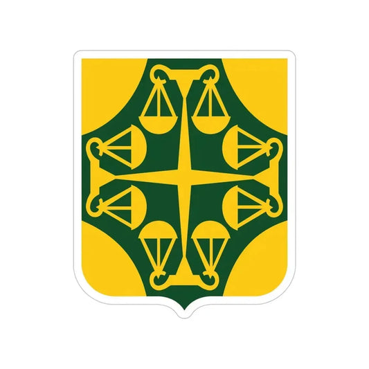 502 Military Police Battalion 2 (U.S. Army) Transparent STICKER Die-Cut Vinyl Decal 6 Inch - The Sticker Space