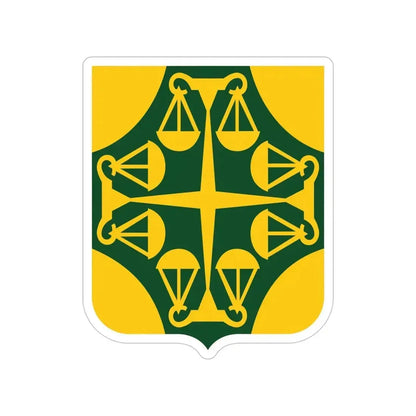 502 Military Police Battalion 2 (U.S. Army) Transparent STICKER Die-Cut Vinyl Decal - The Sticker Space