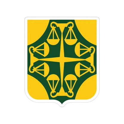 502 Military Police Battalion 2 (U.S. Army) Transparent STICKER Die-Cut Vinyl Decal - The Sticker Space