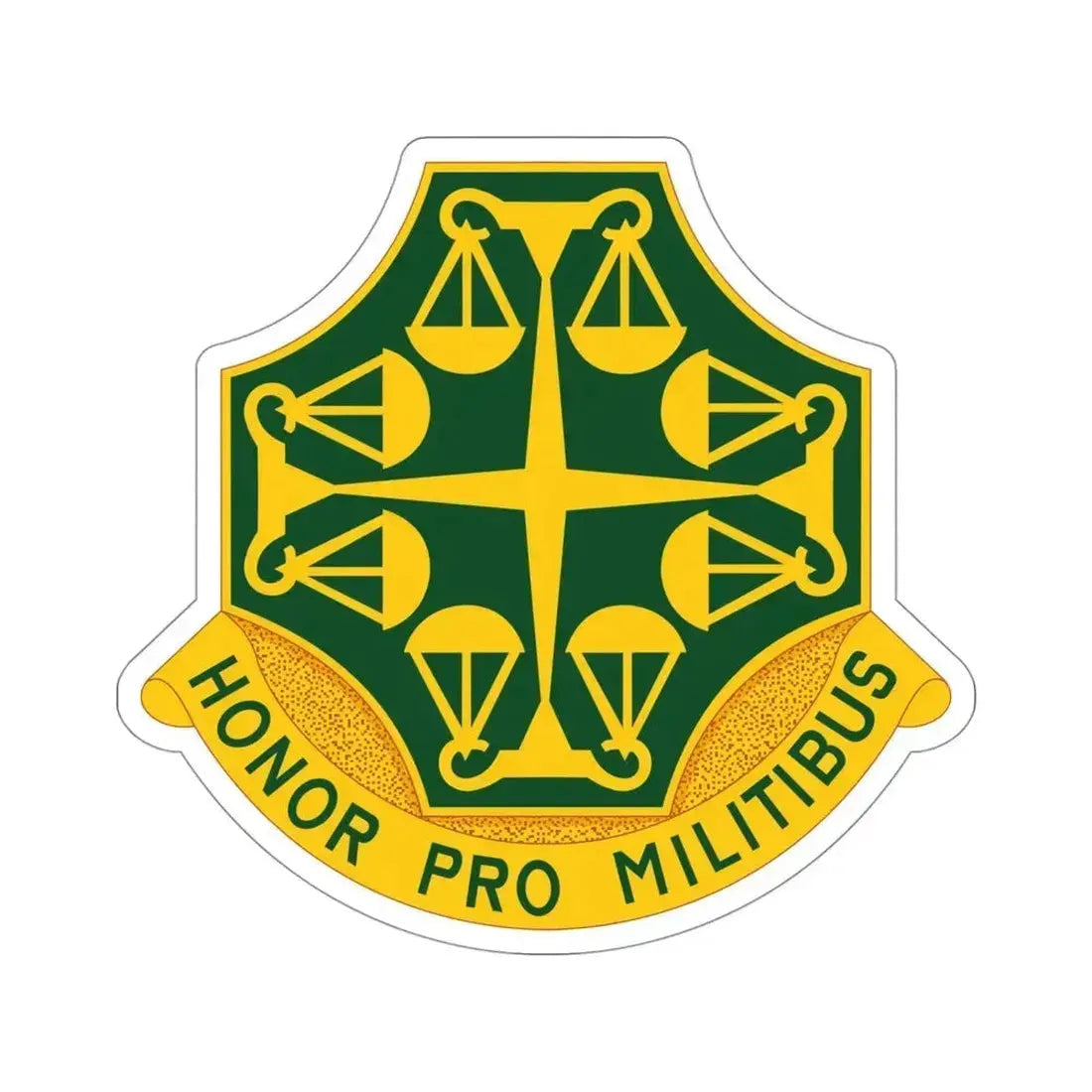 502 Military Police Battalion (U.S. Army) STICKER Vinyl Die-Cut Decal 4 Inch - The Sticker Space