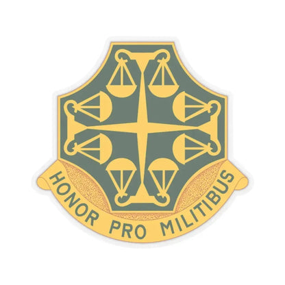 502 Military Police Battalion (U.S. Army) STICKER Vinyl Kiss-Cut Decal 2 Inch Transparent - The Sticker Space