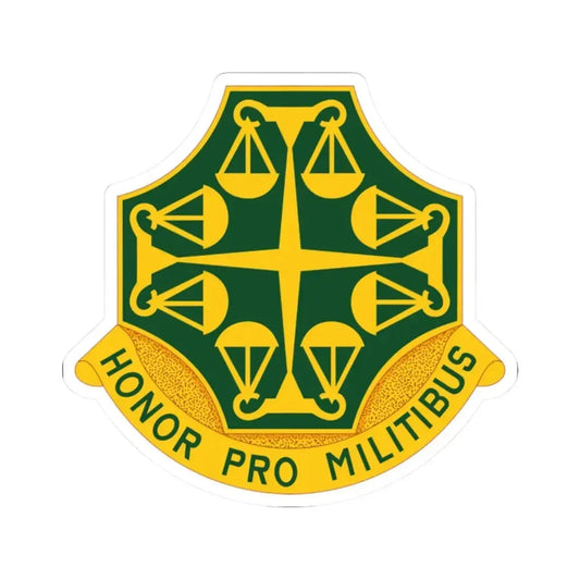 502 Military Police Battalion (U.S. Army) STICKER Vinyl Kiss-Cut Decal 2 Inch White - The Sticker Space