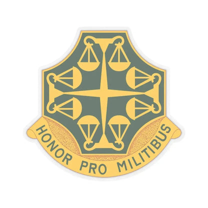 502 Military Police Battalion (U.S. Army) STICKER Vinyl Kiss-Cut Decal 3 Inch Transparent - The Sticker Space